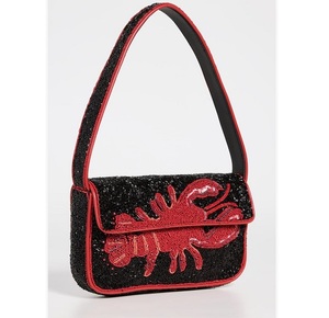 Lujoso bolso cruzado con bordado de cuentas de semillas hecho a mano con correa ajustable con un hermoso diseño - Product Image 3