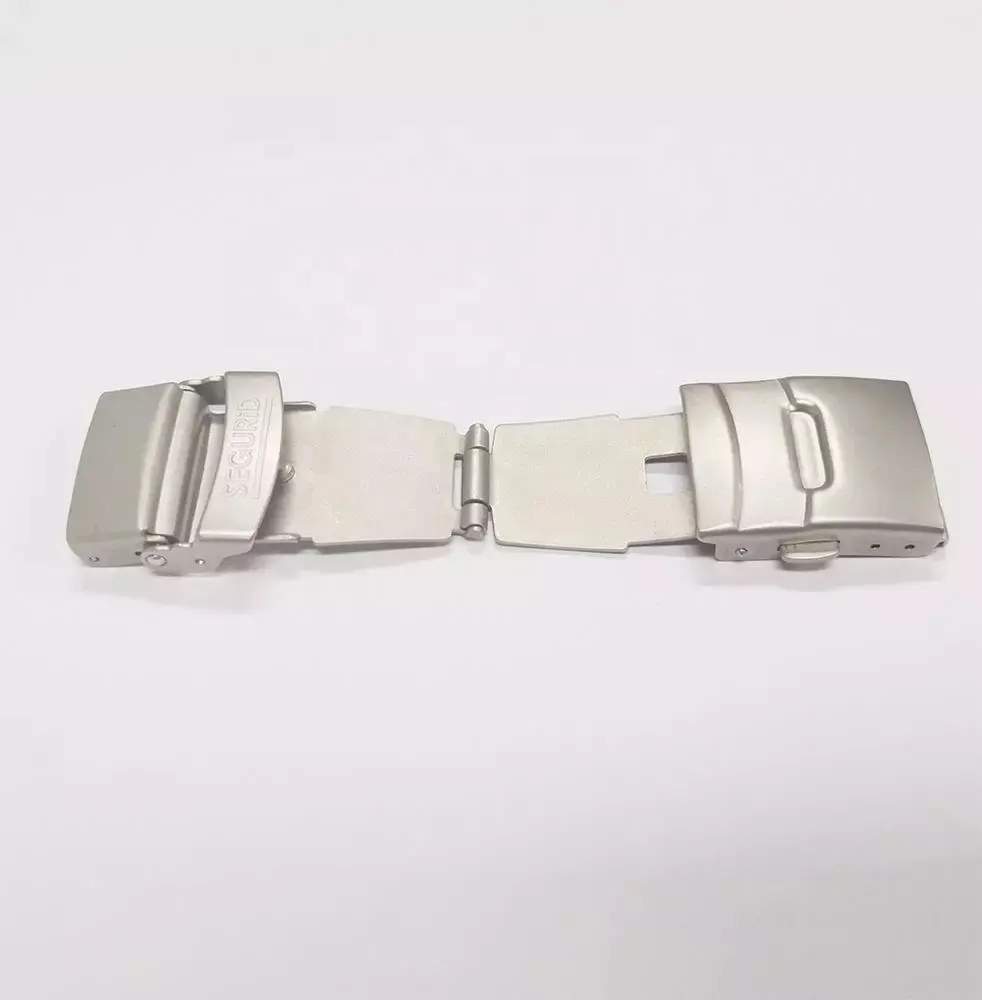 Silver black gold colorful blank SOS metal clip stainless steel clasp for emergency elite bracelet