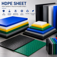 Panneaux HDPE noirs recyclés 4x8 pieds, haute résistance, traitement personnalisé, feuilles de planches à découper HDPE blanches durables, haute densité, conformes aux normes alimentaires