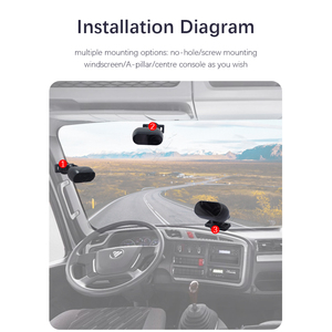 Cámara DMS con IA para Vehículos, Monitoreo del Comportamiento del Conductor, Advertencia <span class=keywords><strong>de</strong></span> Voz en Tiempo Real, Fatiga, Fumar, Uso del Teléfono, Plug and Play, Seguridad <span class=keywords><strong>de</strong></span> la Flota - Product Image 4