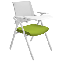 Chaise de conférence pliable et pratique, nouveau Style, chaise d'entraînement avec bloc-notes