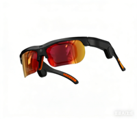 Lunettes Intelligentes de Cyclisme Extérieur SENDER AI avec Vidéo HD 13MP, Assistant Vocal, Lecteur de Musique, Chargement Type-C, Batterie 290mAh, IP67