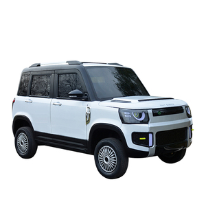 Mini SUV para Adultos, Volante a la Izquierda, Auto Eléctrico Grande, Tracción Trasera, Asientos de Cuero, Portaequipajes de Metal, Cámara Trasera - Product Image 1