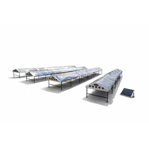 Secador Solar Samagra C60 con Bandejas de Acero Inoxidable de Alta Calidad, Capacidad de 20 kg/h, Diseño Modular de 64 Pies Cuadrados, Grado Alimenticio, Tamaño Personalizable - Product Image 1