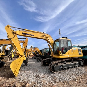 Pelleteuse sur chenilles KOMATSU PC160 16 tonnes d'occasion en bon état à bas prix modèle 2020 - Product Image 1
