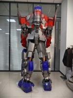 Disfraz de Robot Optimus Prime de Alta Calidad Personalizado al por Mayor para Hombres Adultos, Realista y Usable, de Seda/Algodón, para Actuaciones