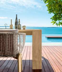 Sillas De mimbre para exteriores, Sillas De mimbre para comedor, balcón, terraza, piscina, Patio - Product Image 3