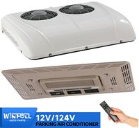 Nuevo Aire Acondicionado WINFULL 2500W R134a 13500BTU con Doble Ventilador y Escobillas, 24V para Camiones, Autobuses, Vagones Comedor y Estacionamiento Eléctrico