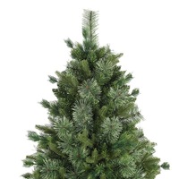 Künstlicher PVC-Weihnachtsbaum der Marke YF, für Innen- und Außenbereich, grüne Dekoration, stabile Basis, faltbares Design, hohe Standardqualität