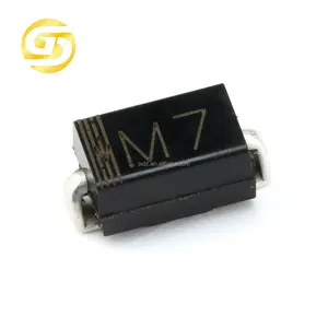 4007 doğrultucu diyot SMD M7 1N4007 IN4007 DO-214AC SMA 2000 adet/makara