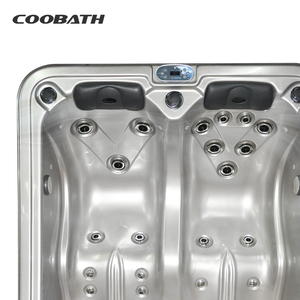 Grande baignoire d'extérieur pour <span class=keywords><strong>deux</strong></span> adultes Bain à air tourbillon Spa extérieur de natation Bain à remous autoportant Spa hydro massage 2 <span class=keywords><strong>personnes</strong></span> - Product Image 3