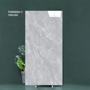 Piastrelle per pavimenti in ceramica smaltata lucidata levigata in marmo stile Parque foto rettangolari per piastrelle da cucina Backsplash