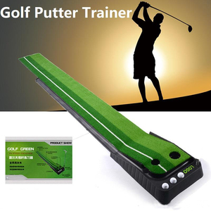 Ensemble d'entraînement au putting <span class=keywords><strong>de</strong></span> <span class=keywords><strong>golf</strong></span> miniature intérieur/extérieur pour hommes, green et tapis <span class=keywords><strong>de</strong></span> putting <span class=keywords><strong>de</strong></span> <span class=keywords><strong>golf</strong></span> pour la maison, le bureau, cadeau - Product Image 5