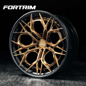 ล้อรถยนต์คาร์บอนไฟเบอร์ FORTRIM ขนาด 5x114.3 5x120 5x130 18 20 22 24 26 นิ้ว สำหรับ X4 A3 A6 Mercedes-Benz - Product Image 1