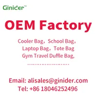 شيامن Ginider مصنع مخصص الترويجية مختلف برودة أكياس حمل حقيبة حقيبة مدرسية على ظهره للدعاية هدايا