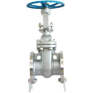 Válvula de Compuerta con Brida de Acero Inoxidable 304 Z41W 150LB / 300LB, para Servicio de Agua, Válvula de Compuerta de Vástago Ascendente con Sellado Metálico Duro CF8 - Product Image 4