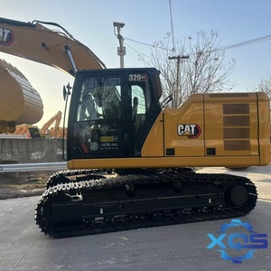 Excavadora de cadenas CAT 320GC usada a bajo precio, maquinaria hidráulica de construcción, equipo usado confiable, excavadora usada para la venta en granjas - Product Image 2