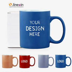 Mug en céramique <span class=keywords><strong>à</strong></span> double tonalité, personnalisable, <span class=keywords><strong>à</strong></span> glaçure mate, avec revêtement par sublimation, très vendu et abordable - Product Image 1