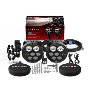 Faro fendinebbia LED per moto Ferei FA318M 300W ad alta potenza, impermeabile IPX8, 23000 Lumen super luminosi, 145716 Candela, doppia lente - Product Image 6