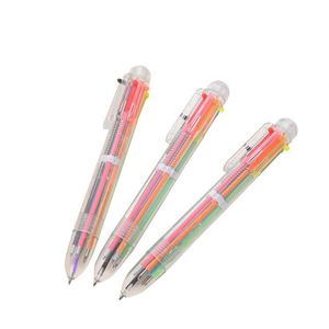 ปากกาลูกลื่นพลาสติกหลากสีน่ารัก ขนาด 0.7 มม. หมึกสีน้ำเงิน/ดำ 10 สี ไม่ลบได้ สกรีนโลโก้ได้ เหมาะสำหรับเป็นของขวัญสำหรับโรงเรียน - Product Image 3
