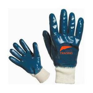 قفازات أمان من النتريل مقاومة للزيت ومقاومة للماء ، قفازات عمل صناعية مطلية بالكامل - Product Image 4