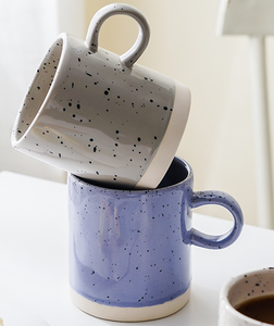 แก้วเซรามิกสไตล์นอร์ดิกสำหรับดื่มนมตอนเช้า ดีไซน์สร้างสรรค์ ทันสมัย แบบมินิมอล สไตล์อินฟลูเอนเซอร์บนอินสตาแกรม ขายดี - Product Image 4