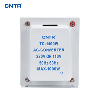 Convertidor de voltaje de adaptador de CA de 1000W para cambiar el voltaje de 240V 220V 200V a 110V transformador de aumento y reducción