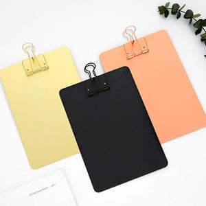 Wholesale Custom Aluminum Clipboard Waterproof Foldable Metal <b>Folder</b> with Hooks <b>for</b> Business Office & <b>School</b> - Product Image 1