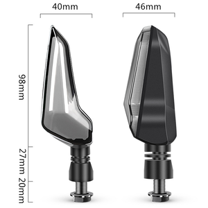 Haute Qualité <span class=keywords><strong>LED</strong></span> tournant la lumière <span class=keywords><strong>Moto</strong></span> <span class=keywords><strong>Clignotant</strong></span> Lumière Ajustement pour Harley Cruiser Honda Kawasaki <span class=keywords><strong>BMW</strong></span> Yamaha Suzuki - Product Image 2