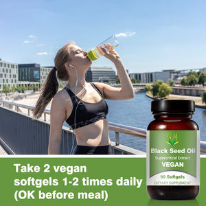 Comino Negro Orgánico de Marca Propia para Aceite, Cápsulas de Gel Suave, Timoquinona, Suplemento Vegano, Antioxidante, Apoyo para la Salud de las Articulaciones, Negro - Product Image 5