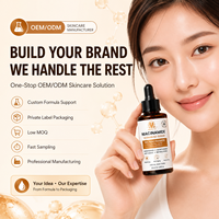 Vente en gros OEM ODM Soin du visage hydratant, éclaircissant, anti-âge, anti-rides, resserrant les pores, à la niacinamide, sans cruauté, végétalien, enrichi en vitamines