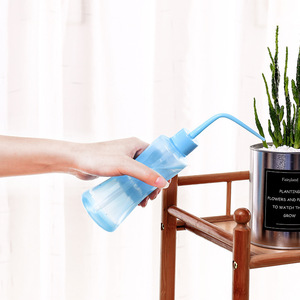 Push Watering Can <b>Plastic</b> <b>Squeeze</b> <b>Bottle</b> Pink Blue Indoor Plant Care Tool - Product Image 3