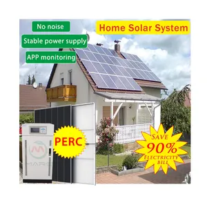 solar panel system for home generator panels portable monocrystalline inverter power water pump set