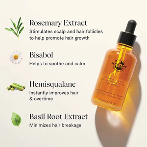 Vendita calda che ripara l'olio per la crescita dei capelli danneggiato Anti perdita <span class=keywords><strong>di</strong></span> capelli Private Label rosmarino olio per la crescita dei capelli - Product Image 3