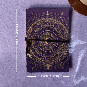 Hermoso cuaderno A6 hecho a mano, imprescindible para estudiantes de máster, perfecto para investigación de laboratorio y registros de experimentos con Moon Sym - Product Image 4