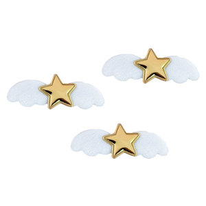 Pentagramma piccole ali budino bottiglia cinghie matrimonio dessert tavolo layout <span class=keywords><strong>festa</strong></span> di compleanno <span class=keywords><strong>festa</strong></span> del bambino decorazione fiori legati 5 pezzi - Product Image 5