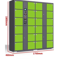 Casier intelligent pour colis express avec reconnaissance faciale intelligente, armoire de stockage, casier à colis intelligent, armoire de station de livraison express