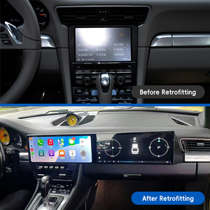 Nuevo Sistema Multimedia Android con Pantalla Doble y Pantalla a Color para Actualización y Modificación de la Consola Central de los Modelos 911, 991 y 718 (2012-2019) - Product Image 2