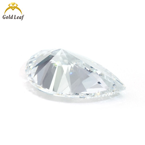 เพชรทรงลูกแพร์เพาะเลี้ยงในห้องปฏิบัติการ ได้รับการรับรองจาก IGI สี DEF น้ำหนัก 1-7 กะรัต ความสะอาด VVS VS1 ผลิตด้วยวิธี HPHT CVD - Product Image 2