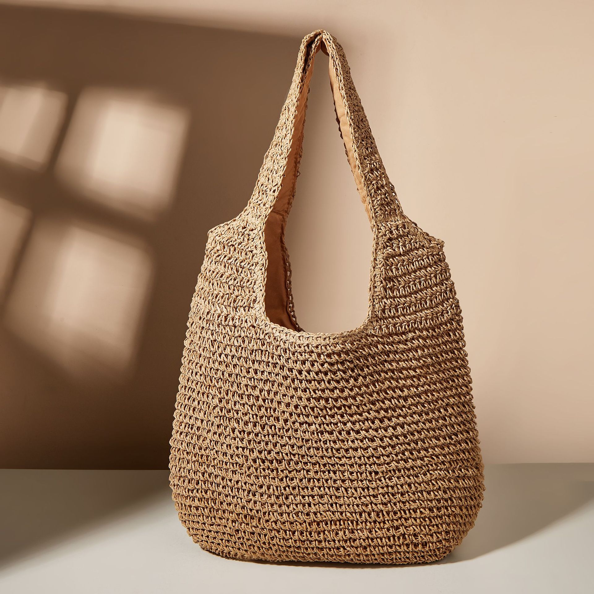 importador de bolsas de rafia de Madagascar elegante para estilos