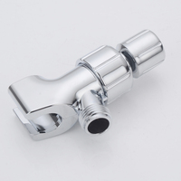 DCW1010CP Barre coulissante chromée en ABS avec ventouse à vide pour fixation murale, usage hôtelier, sortie d'eau unique