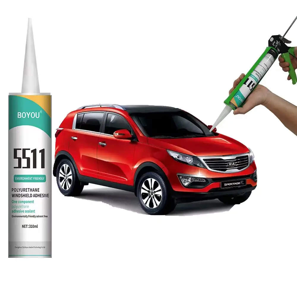 Nhà Máy giá chất lượng cao kính chắn gió chất bịt kín kính tự động Polyurethane Sealant kính chắn gió PU Sealant cho cửa sổ xe thủy tinh