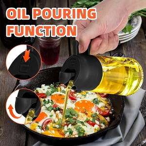 Бутылка распределителя масла и распылитель масла для кухни - Product Image 5