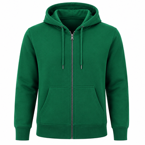 Premium Streetwear Zipper Hoodie Custom Logo Full <b>Zip</b> <b>Hooded</b> Sweatshirt Private Label Cotton Fleece Fashion Wear Manufacturer - Product Image 6