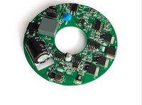 Carte de commande de moteur de ventilateur de refroidissement EC 75W monophasé DC sans balais, conception et développement de carte de circuit imprimé PCBA