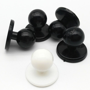 Nhựa Lớn Đầu Bếp Đôi Hàng Cờ Vua Mảnh Bán Buôn Khách Sạn Làm Việc Đồng Phục Vòng Nút Bóng - Product Image 3