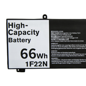 High Capacity 66Wh 4400mAh 1F22N <b>Rechargeable</b> Laptop <b>Battery</b> Replacement for Dell M15/M17 Stock - Product Image 4