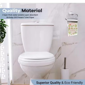 <span class=keywords><strong>Papel</strong></span> Higiénico Personalizado con Impresión a Color, Divertido y Ecológico, Rollo de <span class=keywords><strong>Papel</strong></span> Higiénico Desechable para el Hogar - Product Image 2