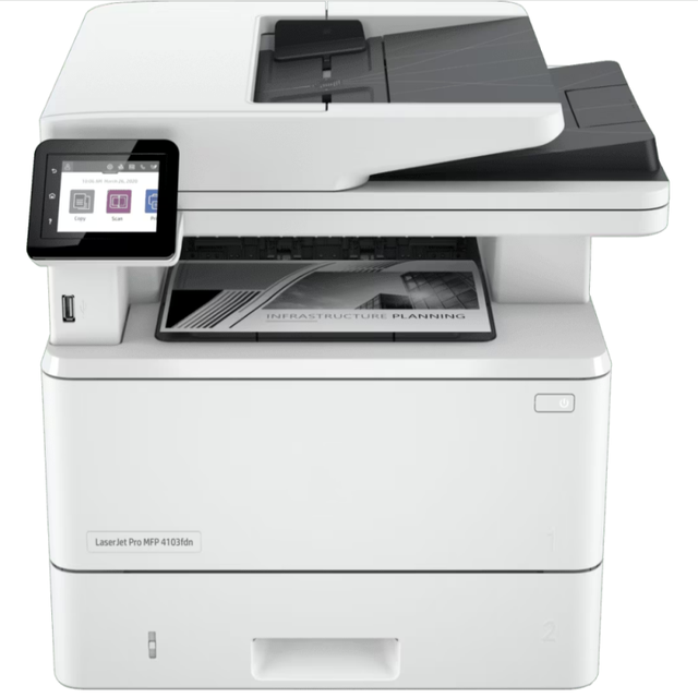 New for LaserJet Pro MFP 4103fdn 4103fdw Printer Black Laser Multifunction 3-In-One Wireless & Network Printer Machine