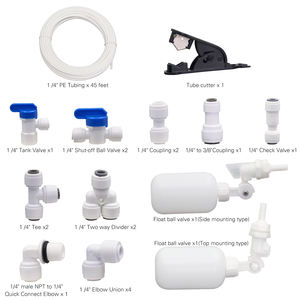 ชุดวาล์วลอยน้ำขนาด1/4นิ้วชุดสายน้ำสำหรับเครื่องกรองน้ำระบบ <span class=keywords><strong>Ro</strong></span> - Product Image 2